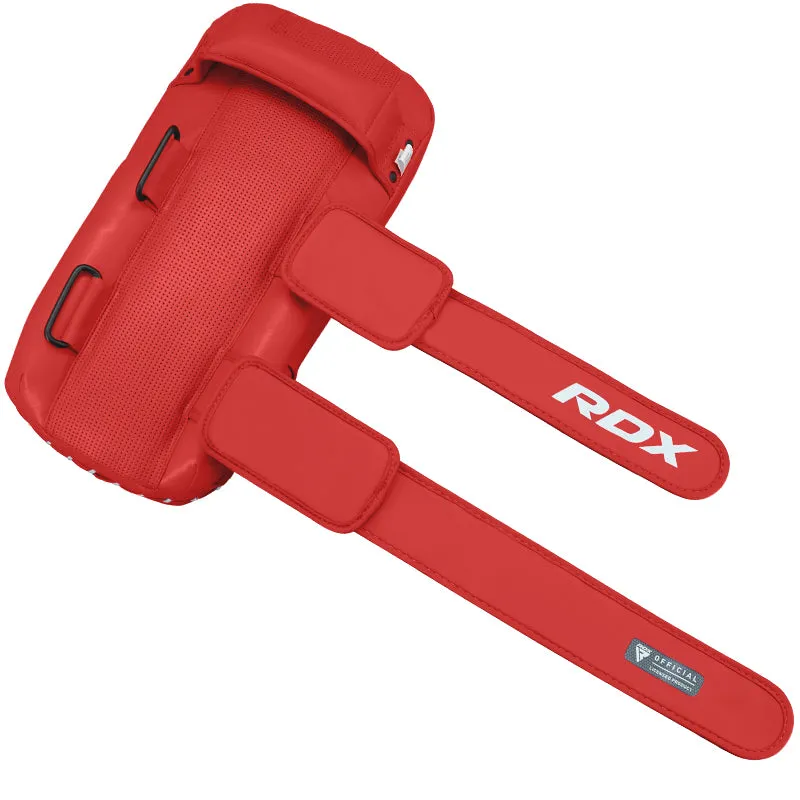 RDX Aura Plus T-17 Scudo Braccio Boxe Rosso MMA