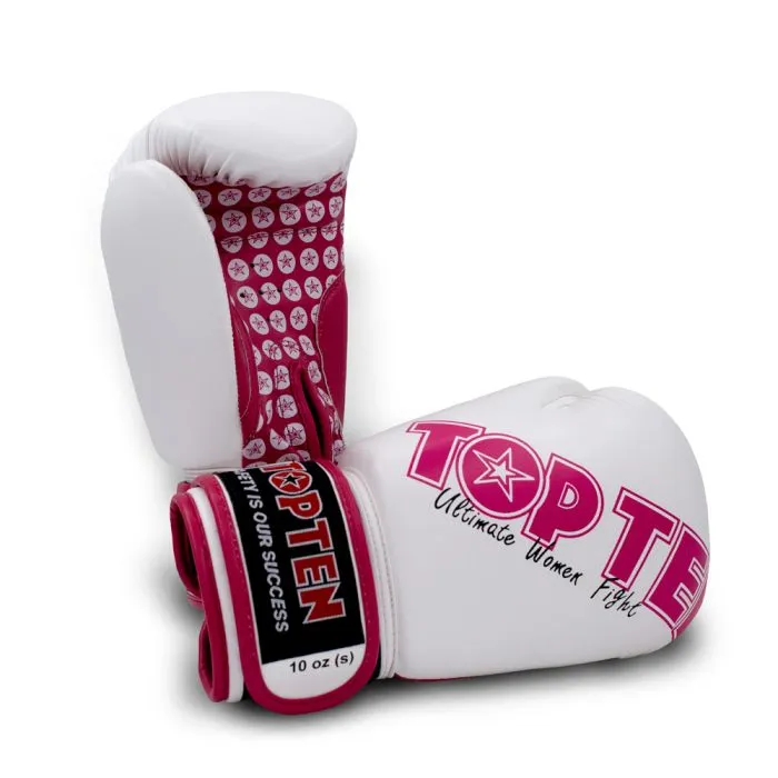 Top Ten Woman guanti boxe donna poliuretano