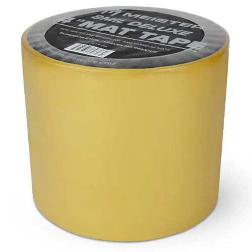 Meister Deluxe nastro per tatami trasparente 10,2cm x 25,6m