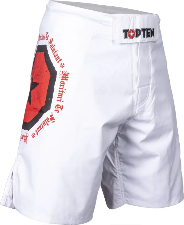 TOP TEN Morituri Te Salutant pantaloncini MMA elasticizzati