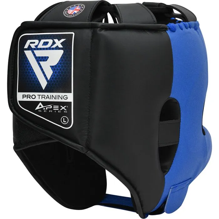 RDX Apex Casco Boxe con Paranaso Rosso Protezione