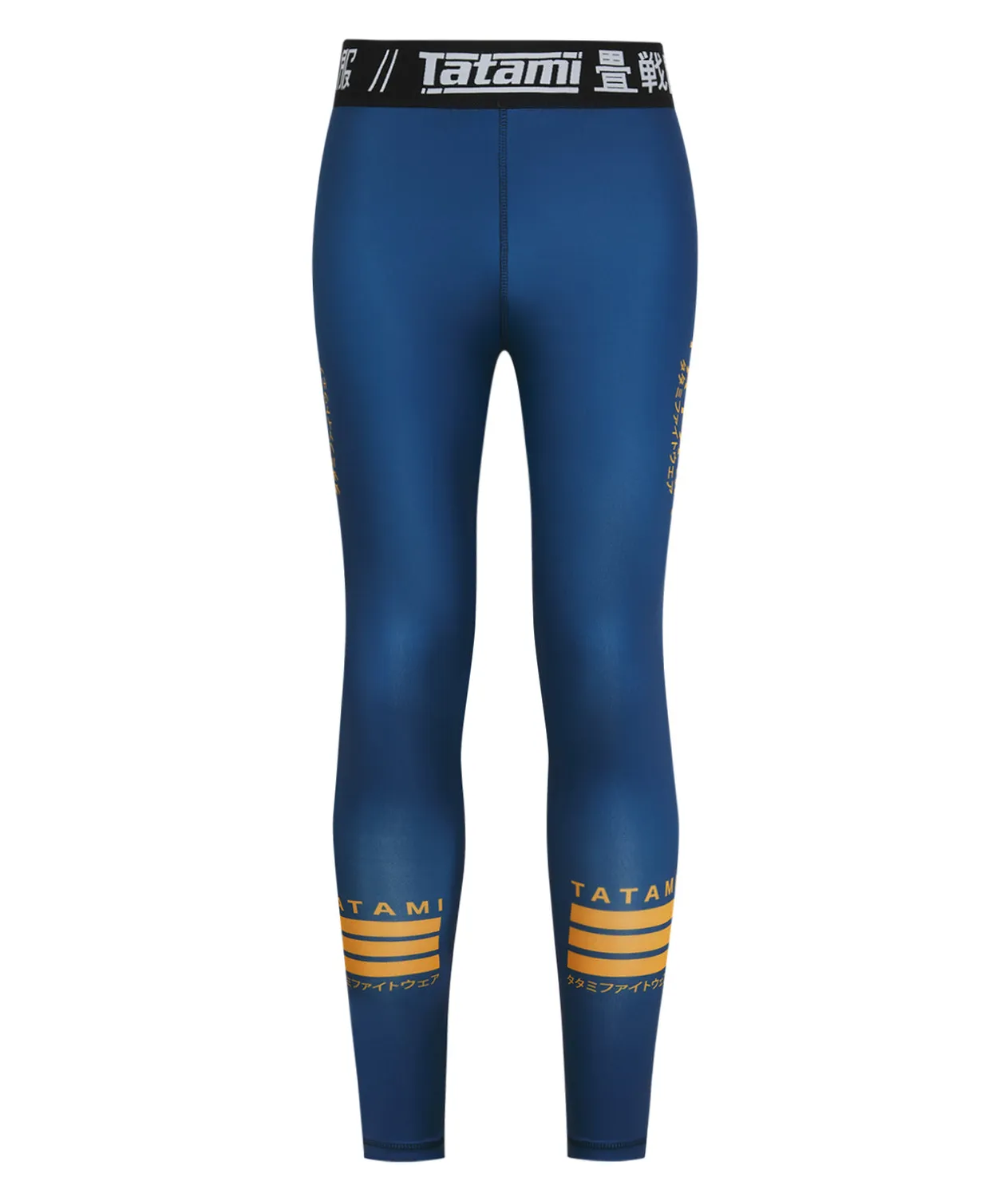 Tatami Katakana V2 Spats Leggings Uomo Blu Giallo