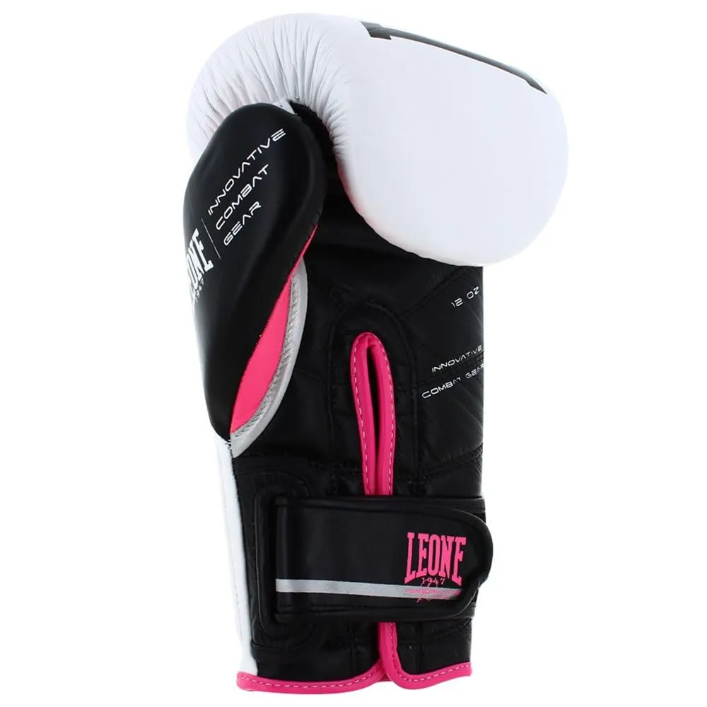 Leone1947 Revo Fluo GN110F guanti boxe pelle 12 oz