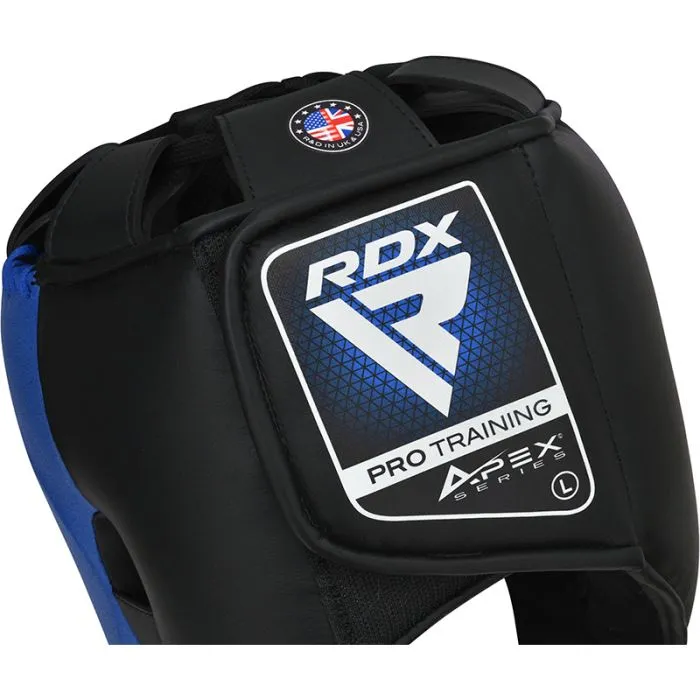 RDX Apex Casco Boxe con Paranaso Rosso Protezione