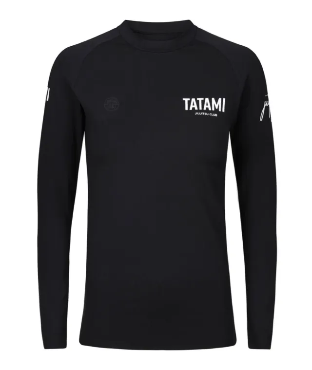 Tatami Fightwear JJ Club rash guard donna manica lunga nero
