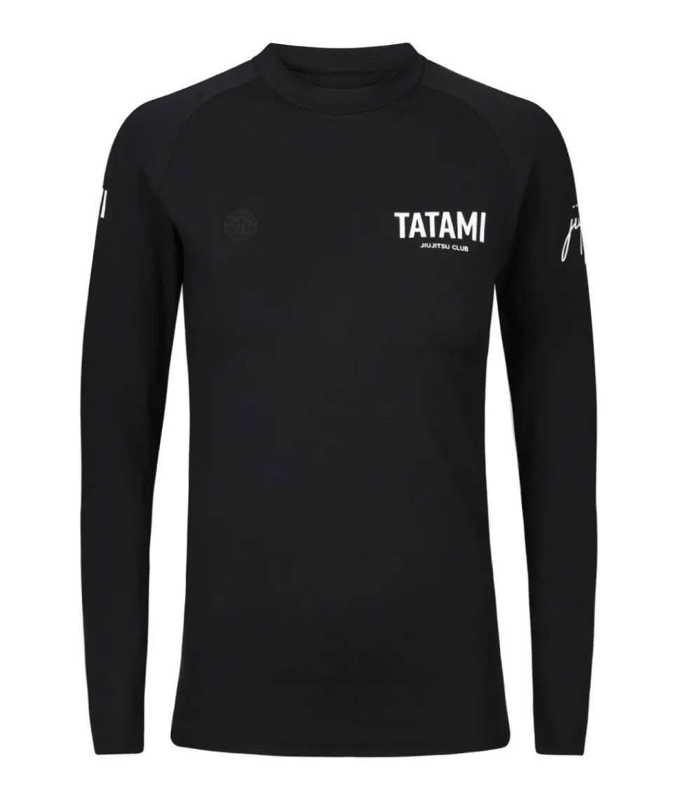 Tatami Fightwear JJ Club rash guard donna manica lunga nero
