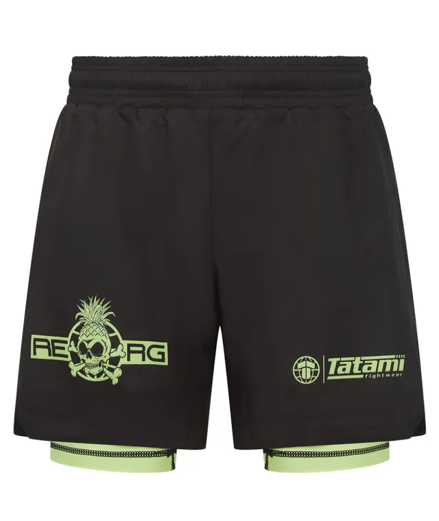 Tatami Reorg Hybrid shorts uomo neri compressione interna