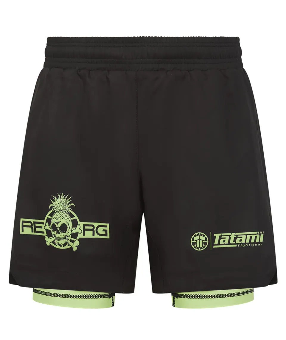 Tatami Reorg Hybrid shorts uomo neri compressione interna