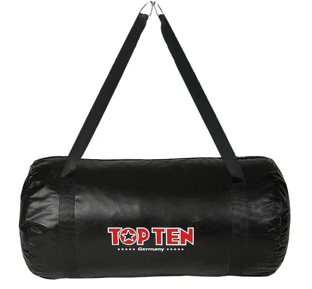 TOP TEN Uppercut Sacco Boxe Riempito Nero