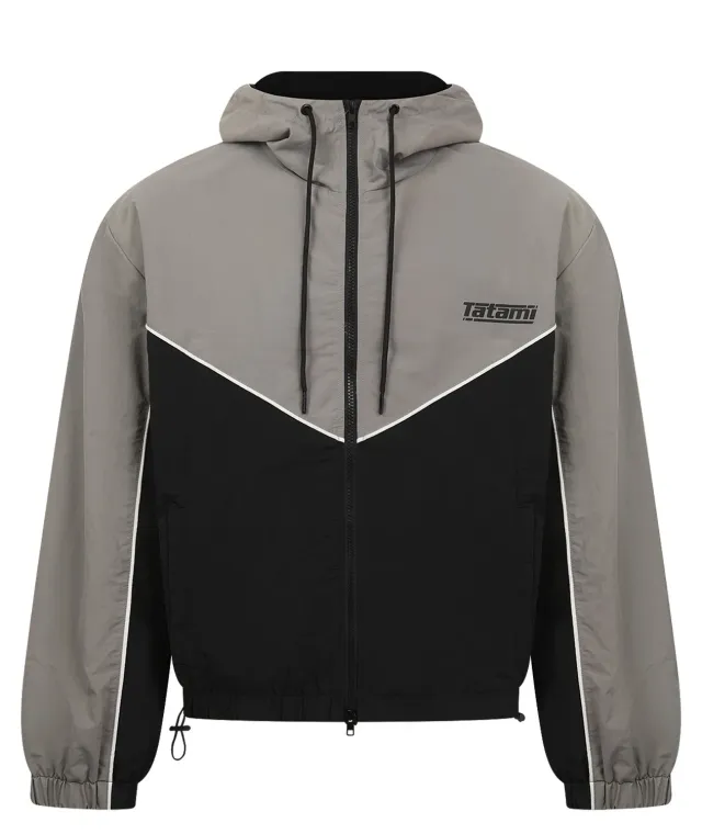 Tatami Fightwear Team giacca grigia con cappuccio antivento