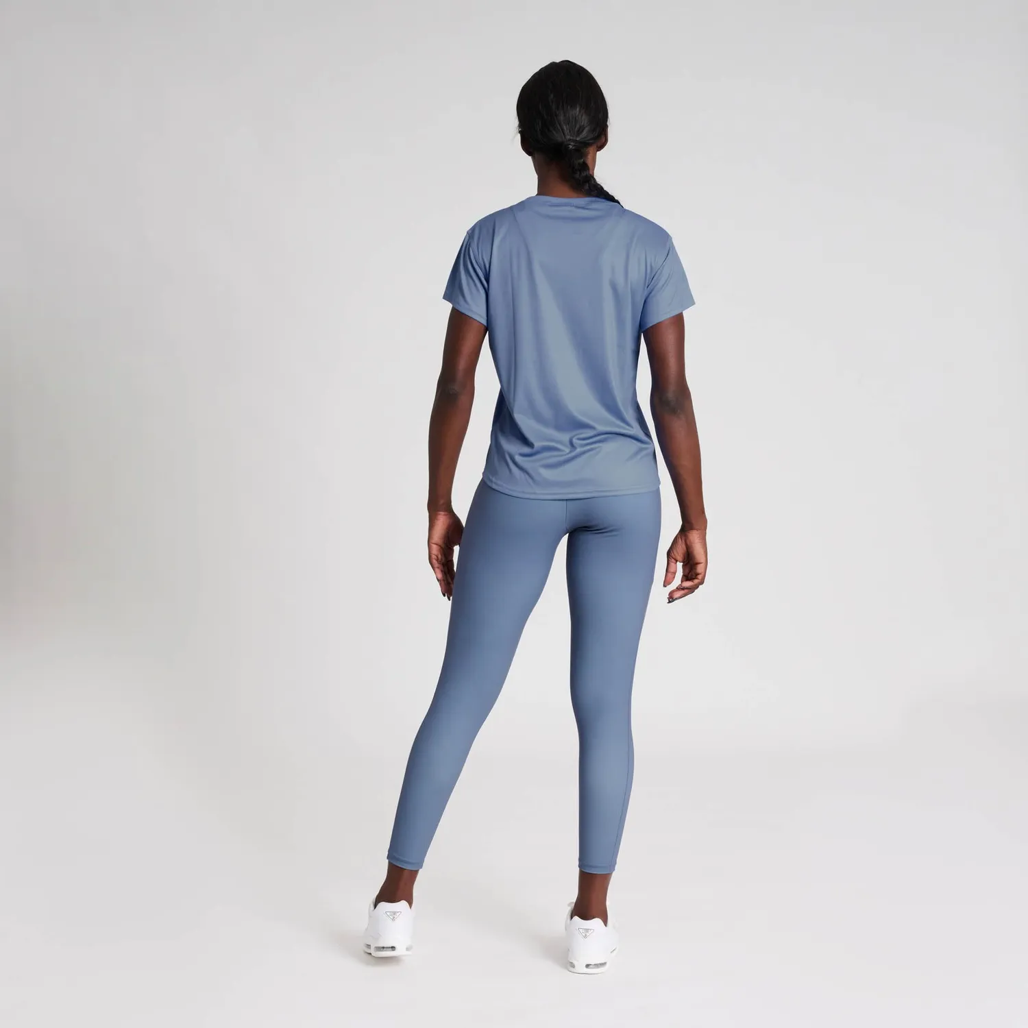 Leone1947 Logo ABX153 t-shirt donna grigio blu