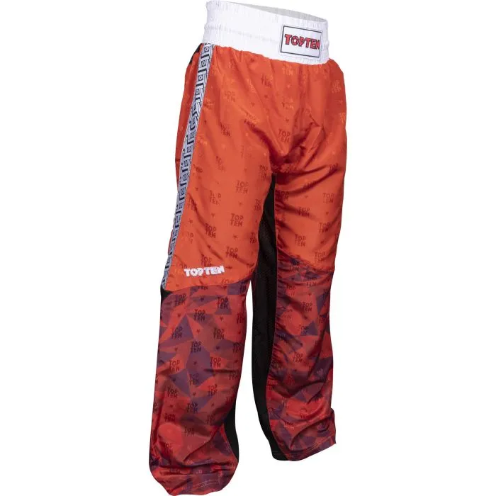 TOP TEN Prism pantaloni kickboxing poliestere