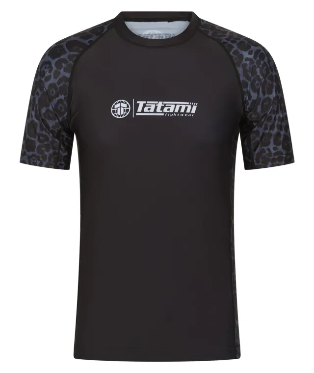Tatami Fightwear Recharged rash guard uomo leopardato grigio