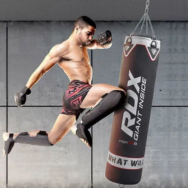 RDX X1 Sacco Boxe 4ft 4-in-1 con guanti e gancio
