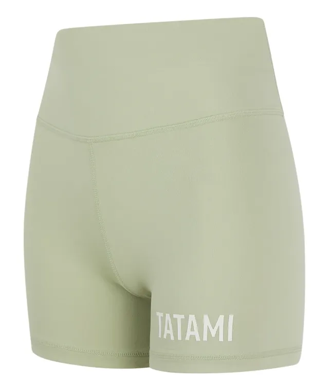 Tatami Luxe Shorts Compressione Donna Sage squat proof