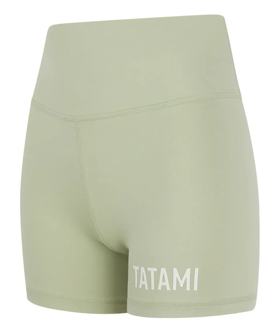 Tatami Luxe Shorts Compressione Donna Sage squat proof