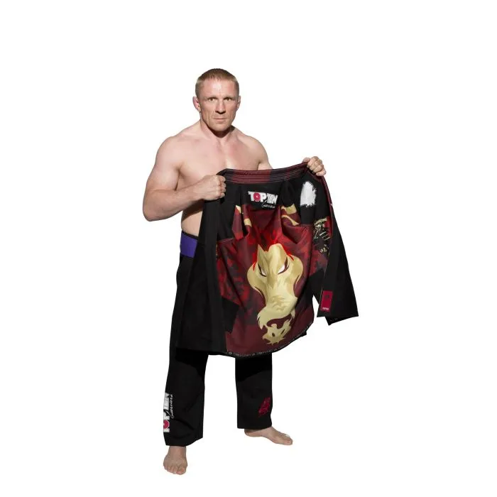 TOP TEN Guerriero kimono BJJ Gi in cotone