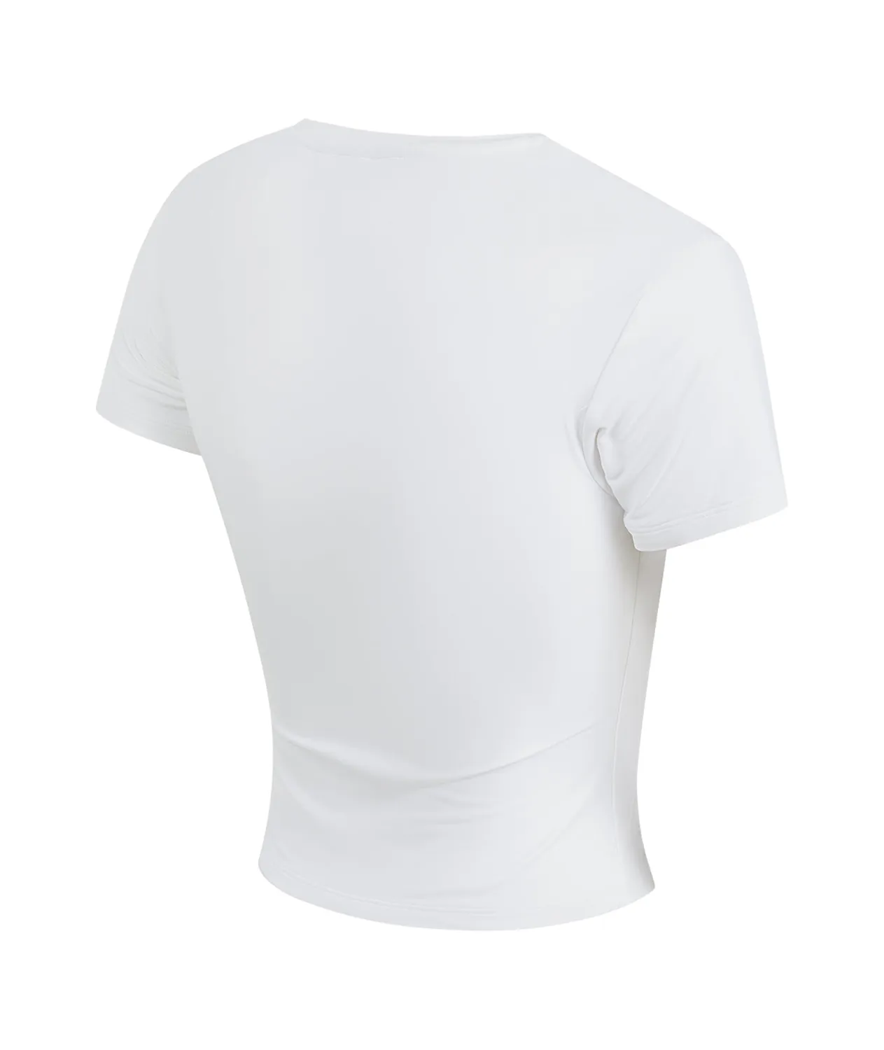 Tatami Luxe T-Shirt Cropped Donna Bianca