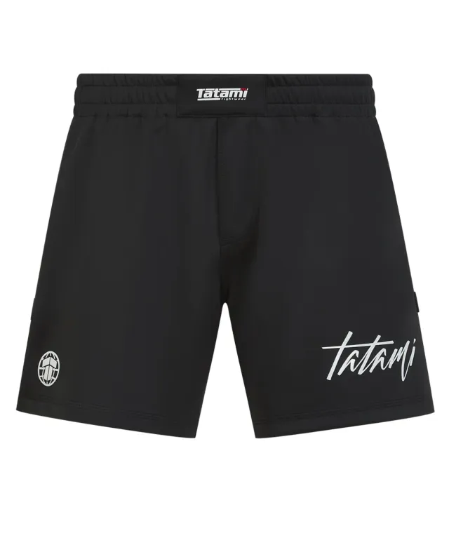 Tatami Fightwear Rupture High Cut shorts grappling neri