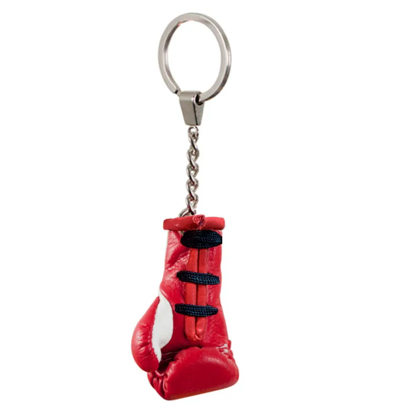 Cleto Reyes guantini portachiavi mini rossi souvenir