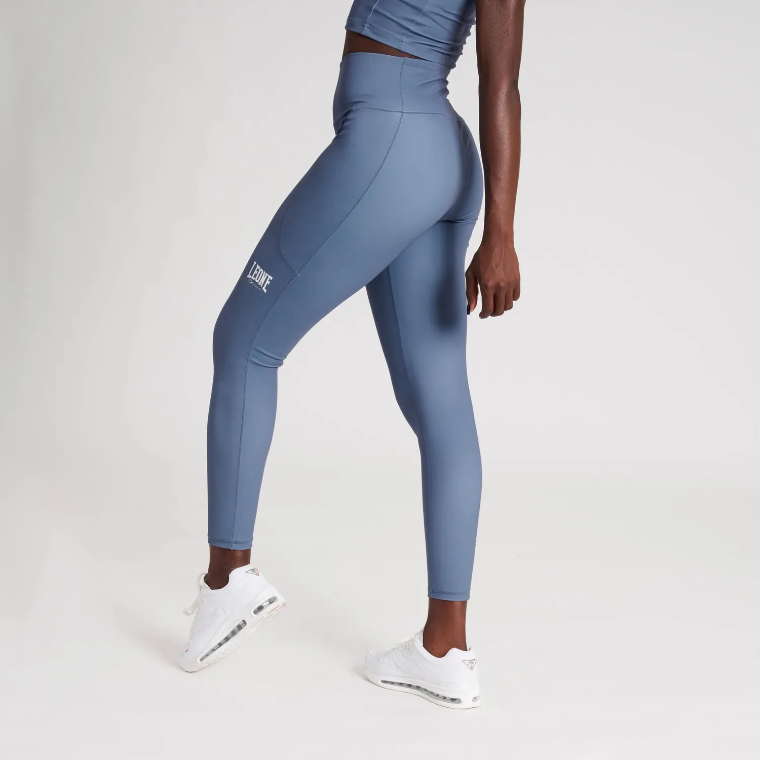Leone1947 Logo ABX134 Leggings Donna neri allenamento