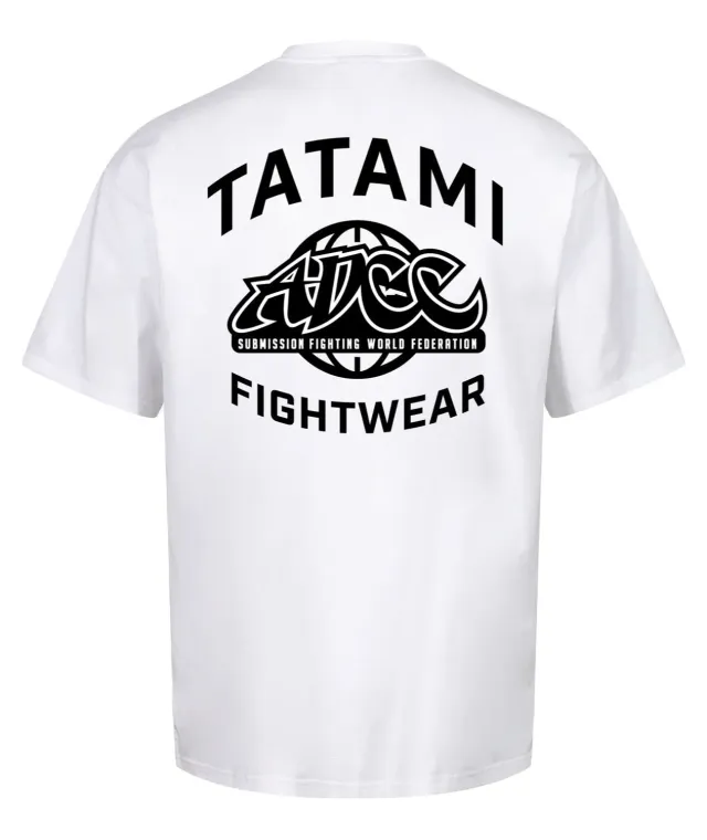 Tatami ADCC t-shirt oversize bianca cotone