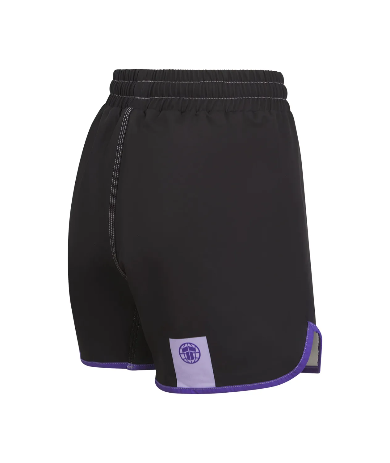 Tatami Fightwear Contrast Shorts Donna Viola Neri Riciclati