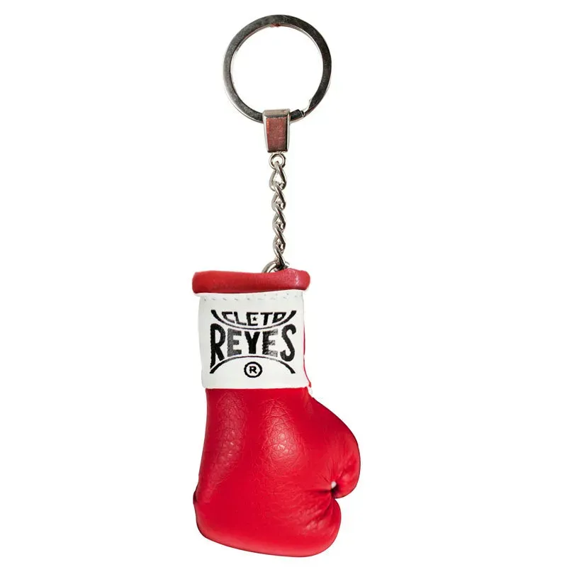 Cleto Reyes guantini portachiavi mini rossi souvenir