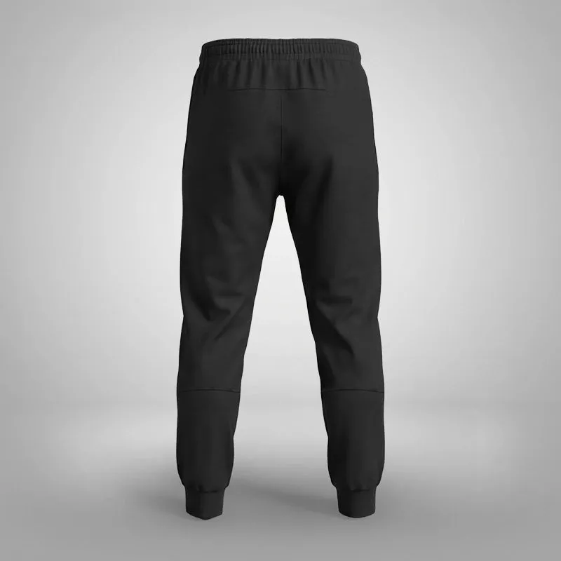 RDX Brave B1 pantaloni tuta neri cotone 300 g/m²