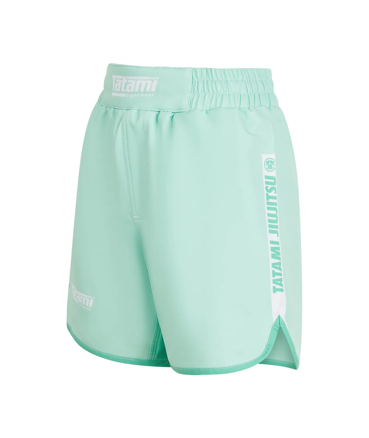 Tatami Ladies Contrast High Cut shorts grappling menta