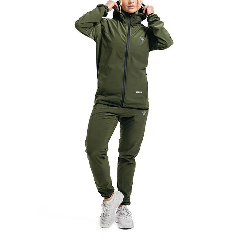 RDX H2 tuta sauna donna Heat Suit elastica antivento