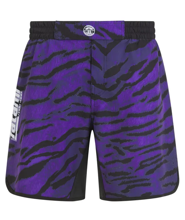 Tatami Recharged Shorts MMA Viola Tiger riciclati