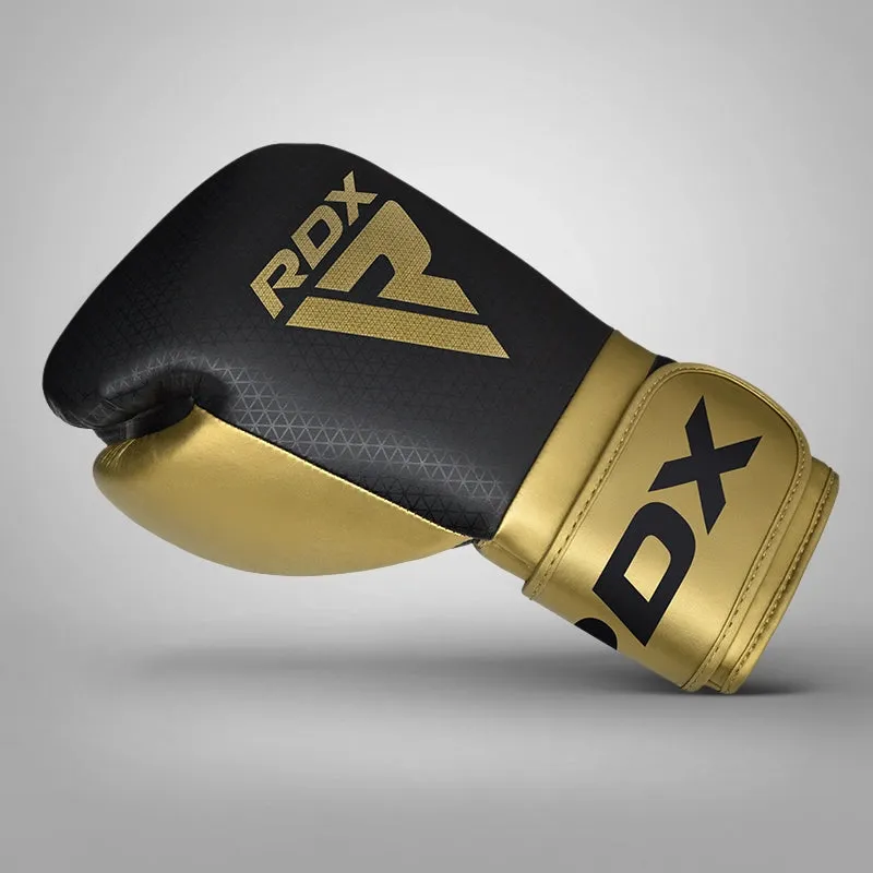 RDX L2 Mark Pro Guantoni Boxe Dorati 14oz Pelle
