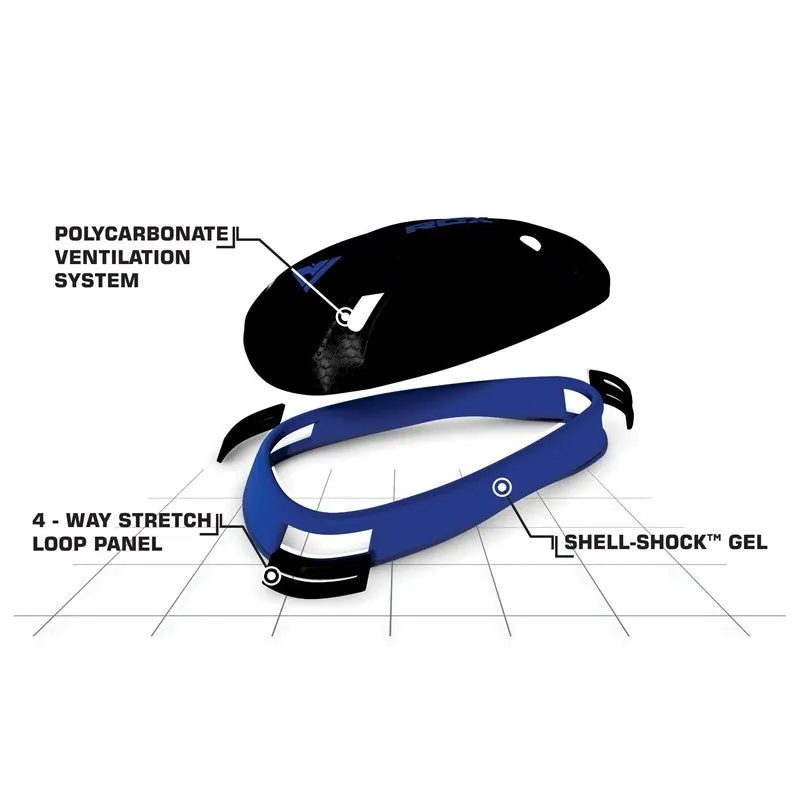 RDX CX Conchiglia MMA Gel blu protezione inguine