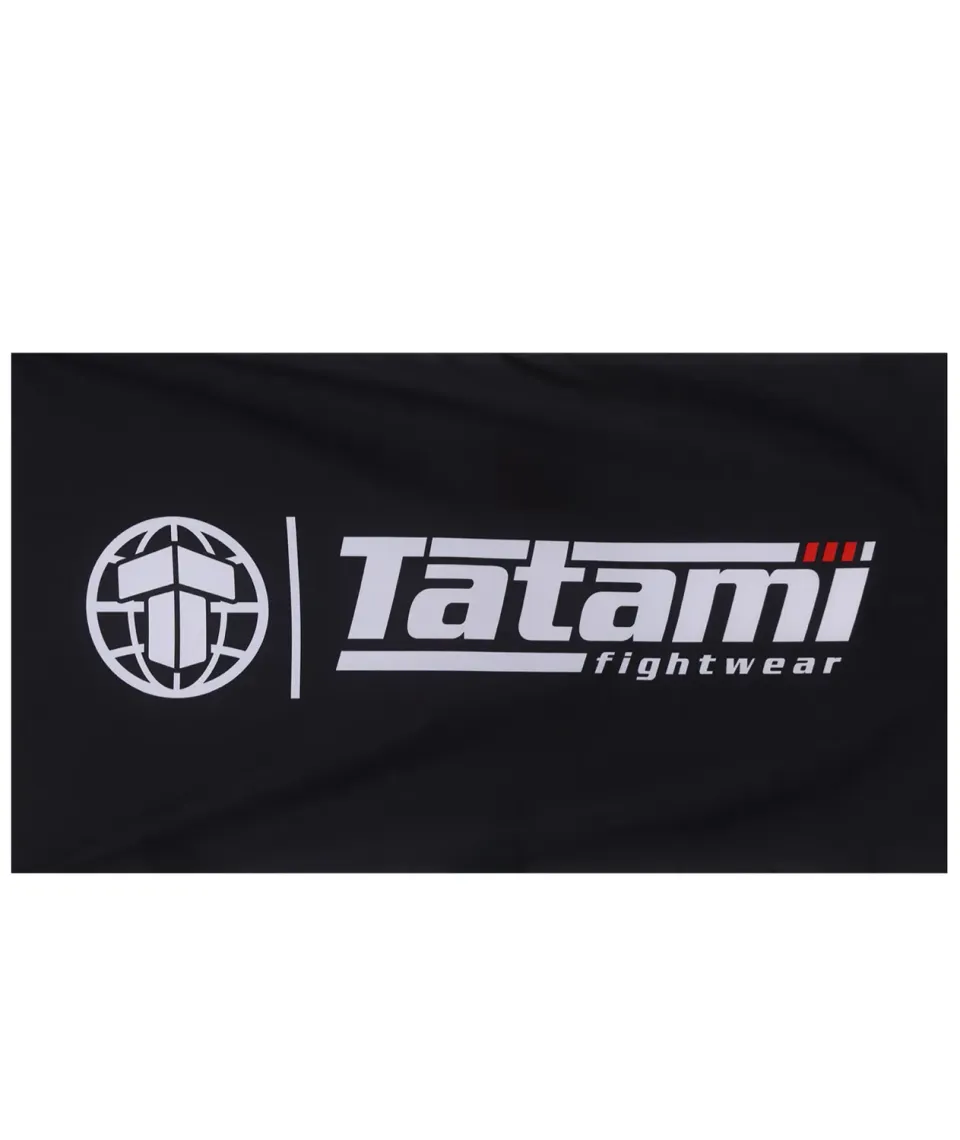 Tatami Fightwear Bandiera Nera Logo 152x91 Poliestere