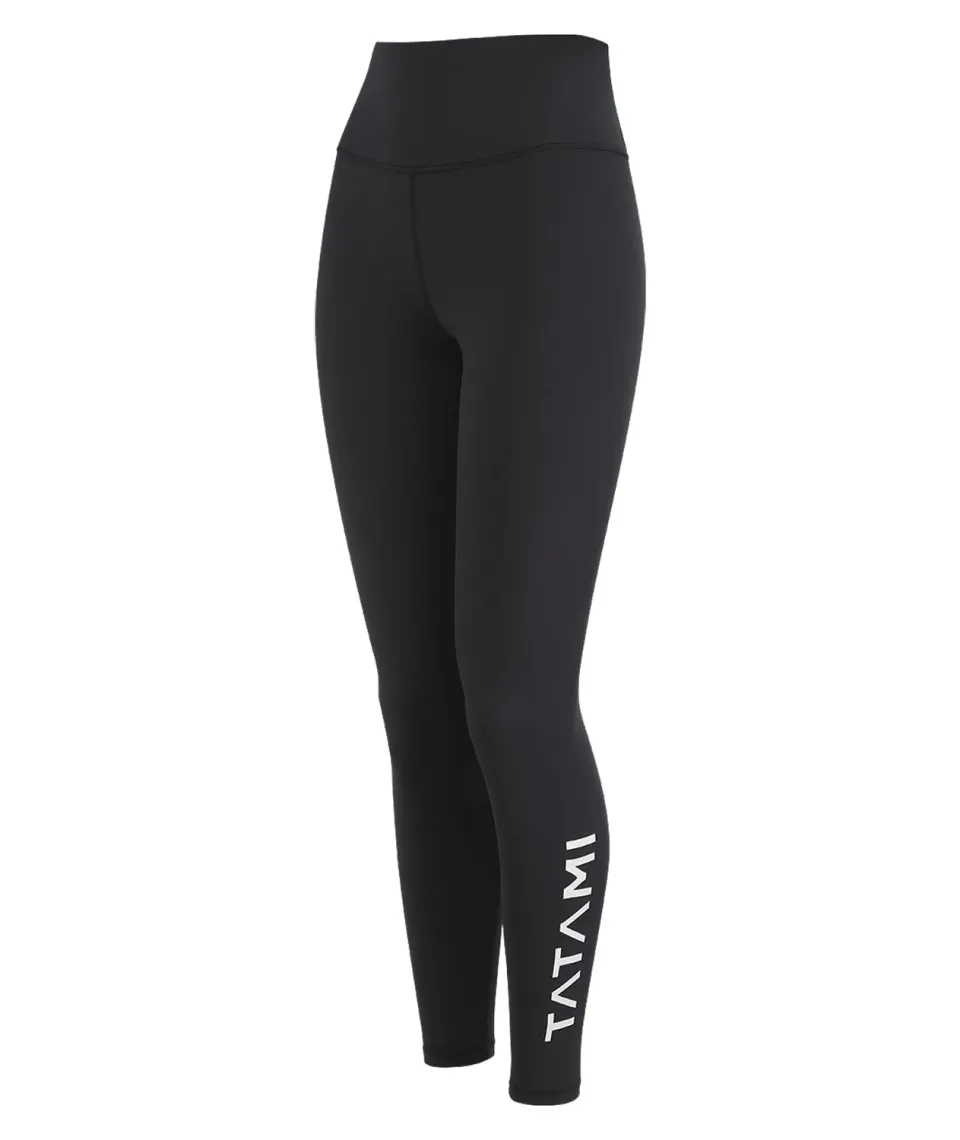 Tatami Fightwear Ladies Peak Leggings neri squat proof