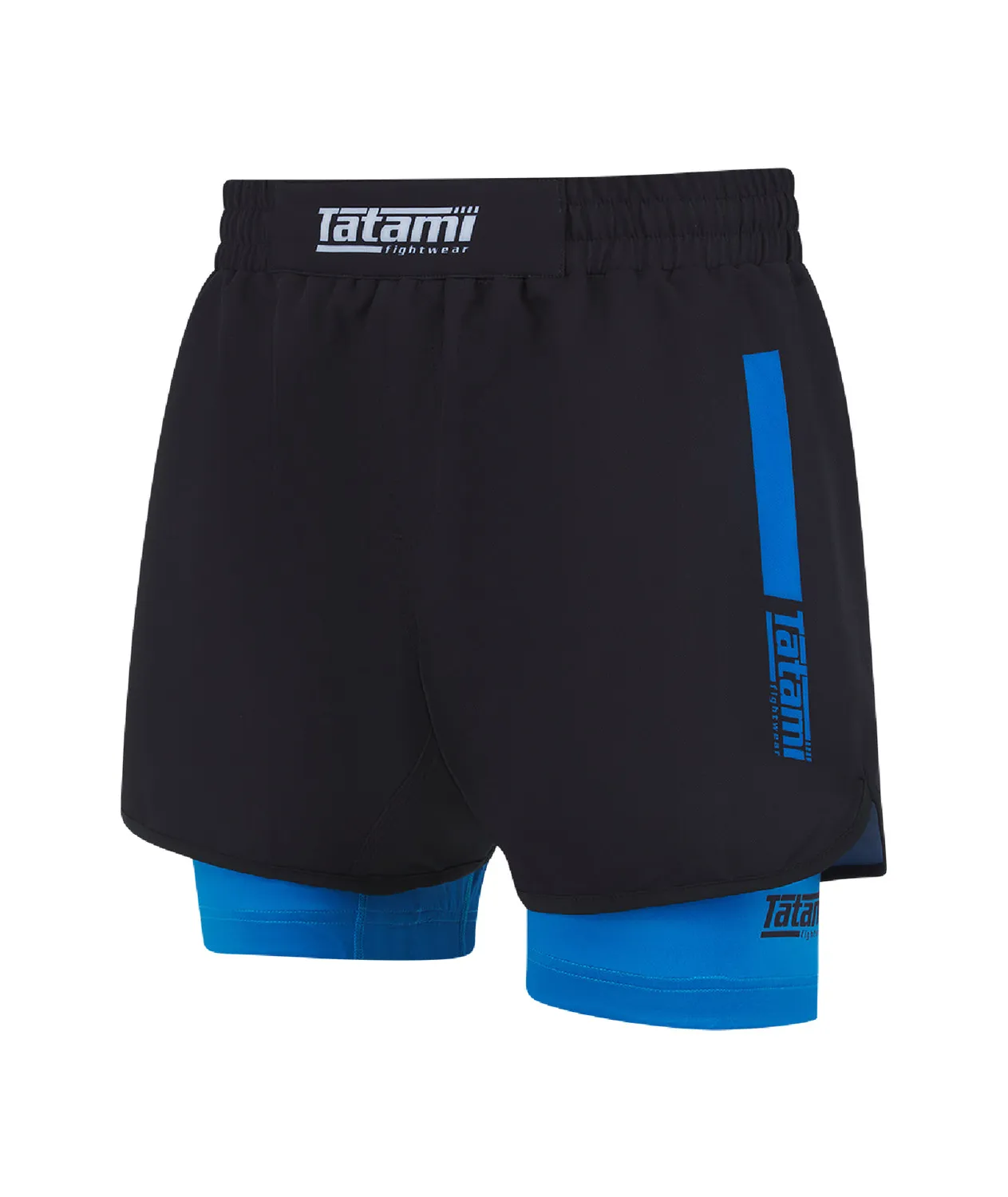 Tatami IBJJF Ranked Hybrid pantaloncini blu cintura blu