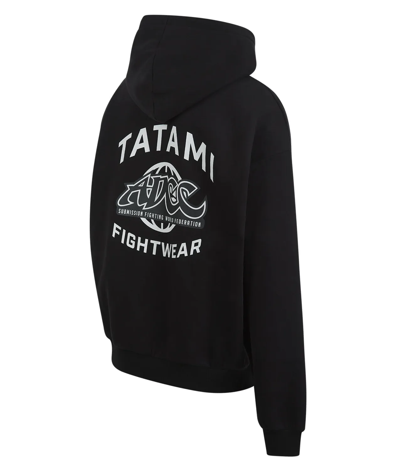 Tatami ADCC Oversized felpa nera cappuccio 300gsm