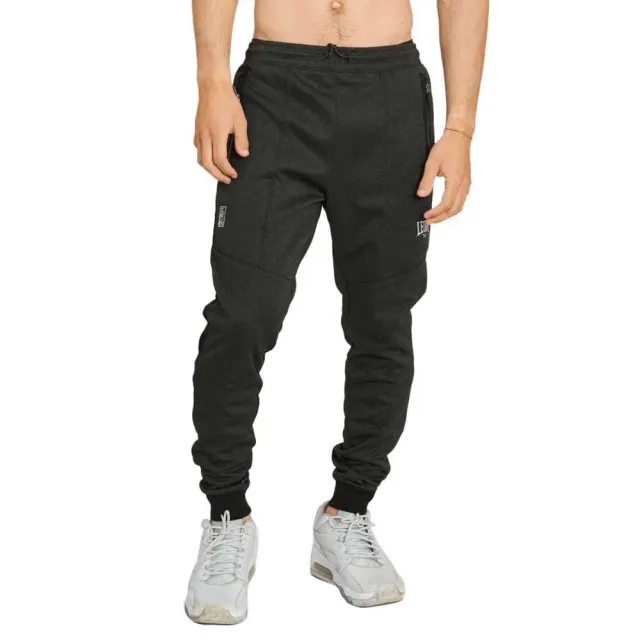 Leone1947 Melange pantaloni tuta uomo taglia L con zip