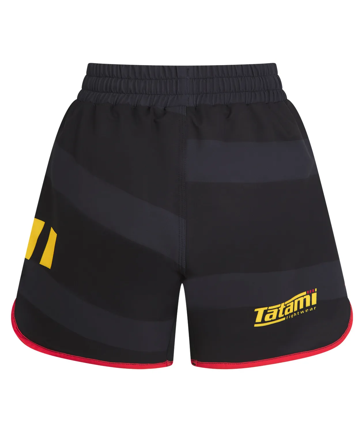 Tatami Nomad shorts bimbo neri-rossi riciclati
