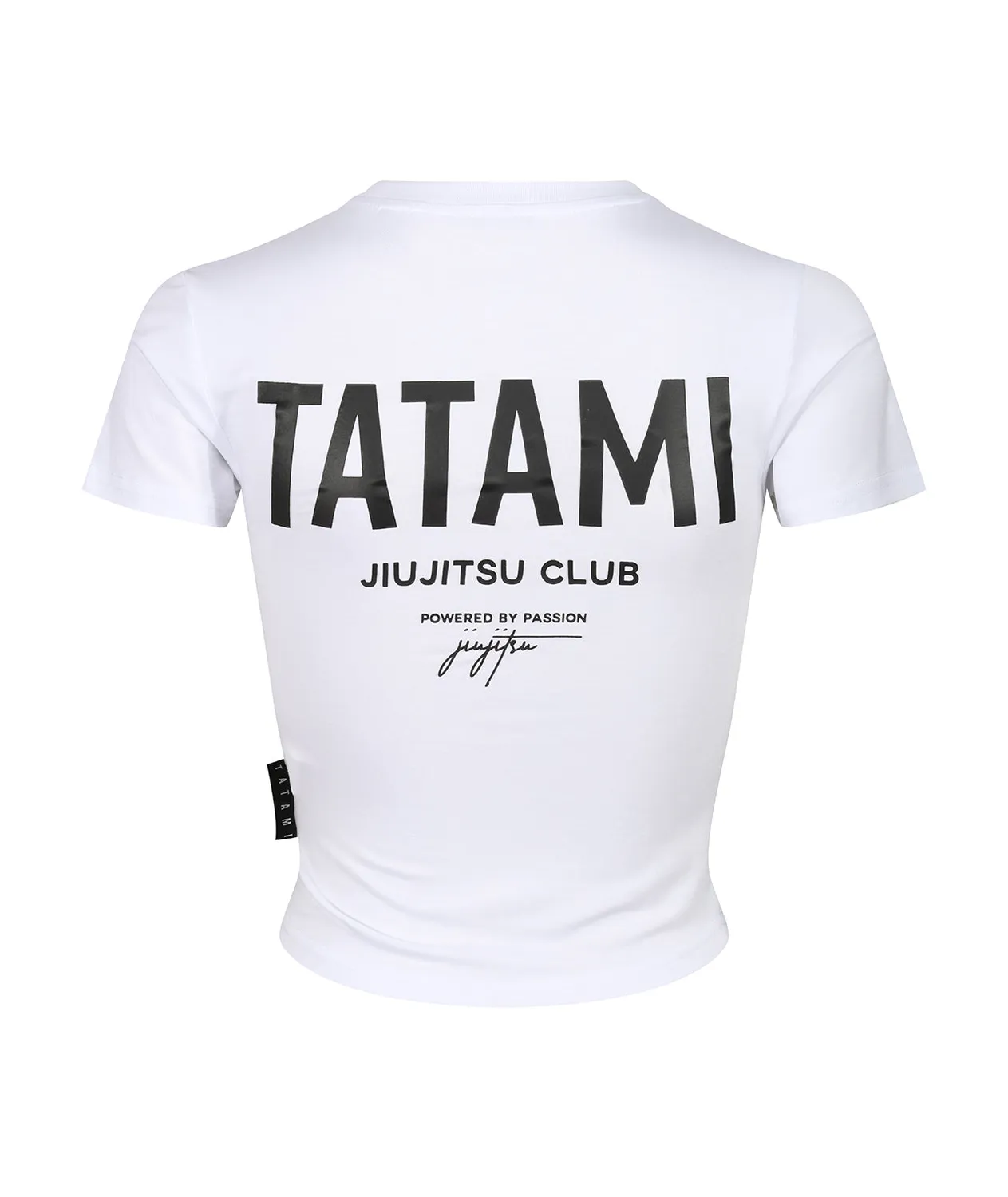 Tatami JJ Club T-Shirt Cropped Donna Bianca