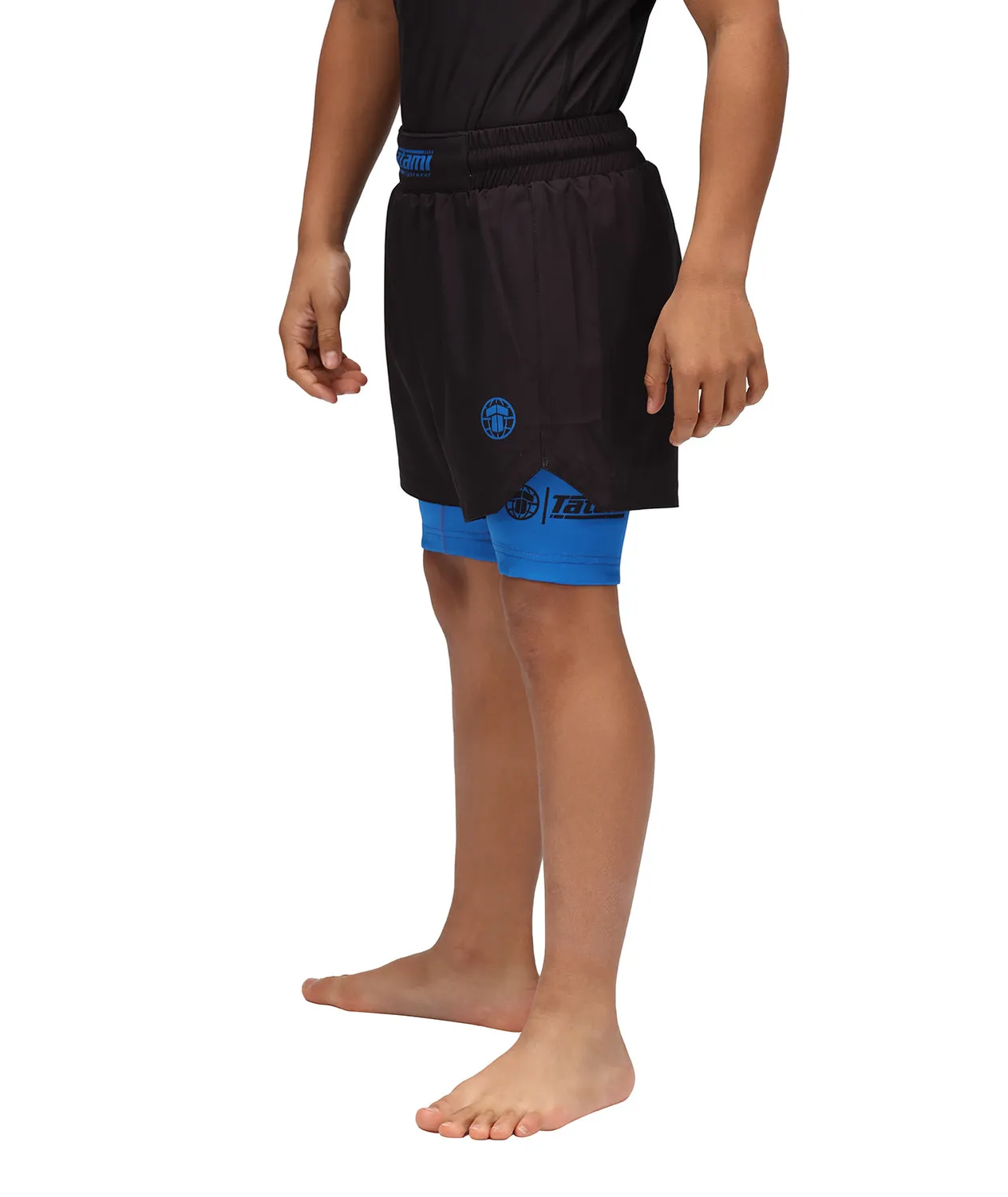 Tatami Dual Layer Pantaloncini Bambino Blu Supporto