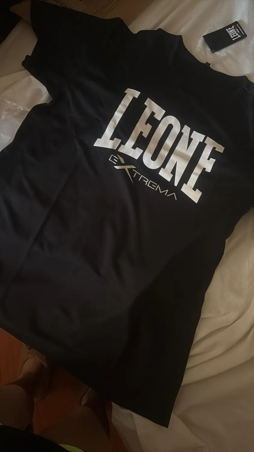 Leone 1947 ABX106 t-shirt logo poliestere leggero