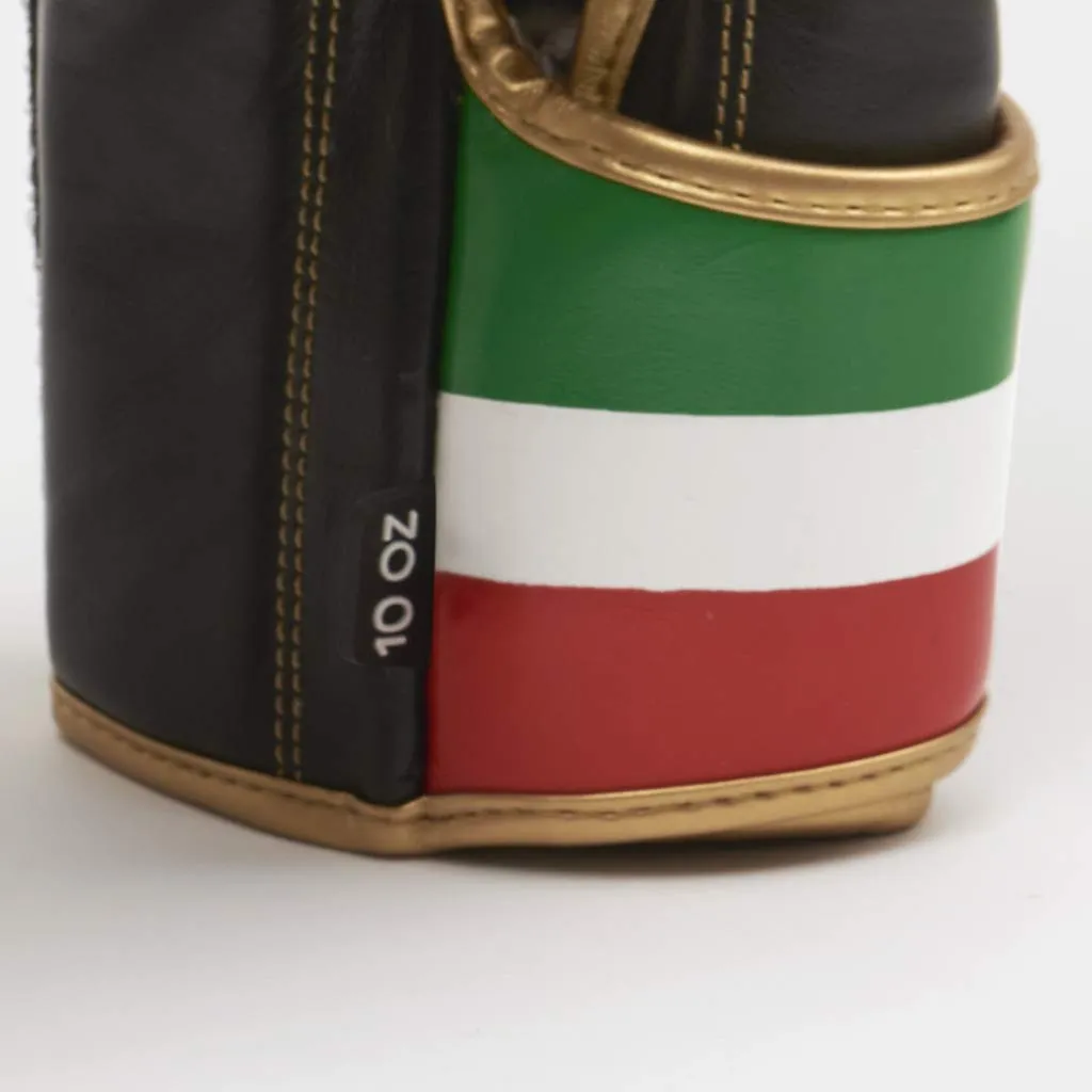 Leone 1947 Italy 47 GN039 guanti boxe nero 10 oz tricolore