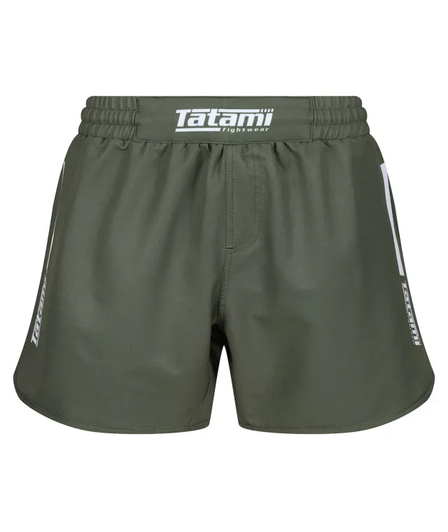 Tatami Everyday shorts khaki taglio alto leggeri