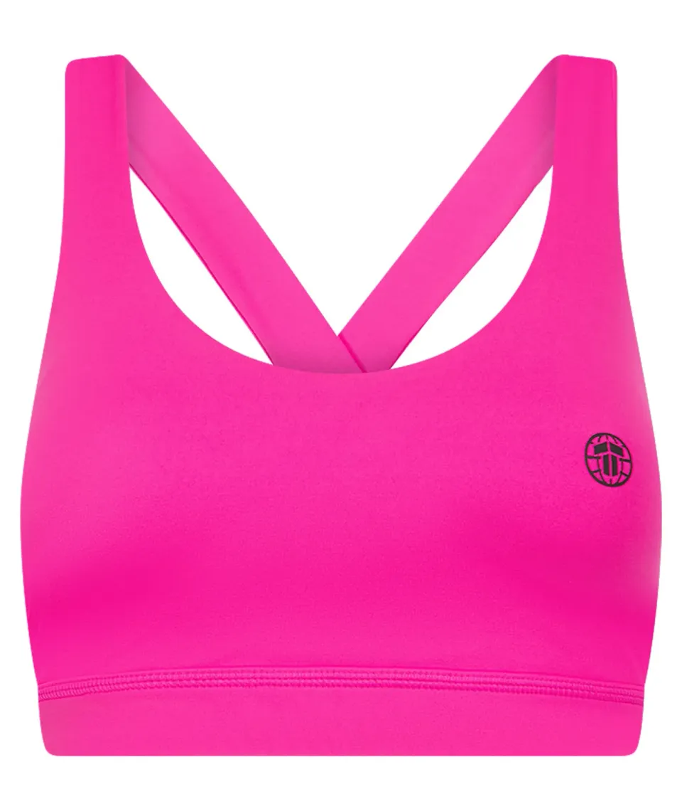 Tatami Fusion reggiseno sportivo donna rosa sostegno medio