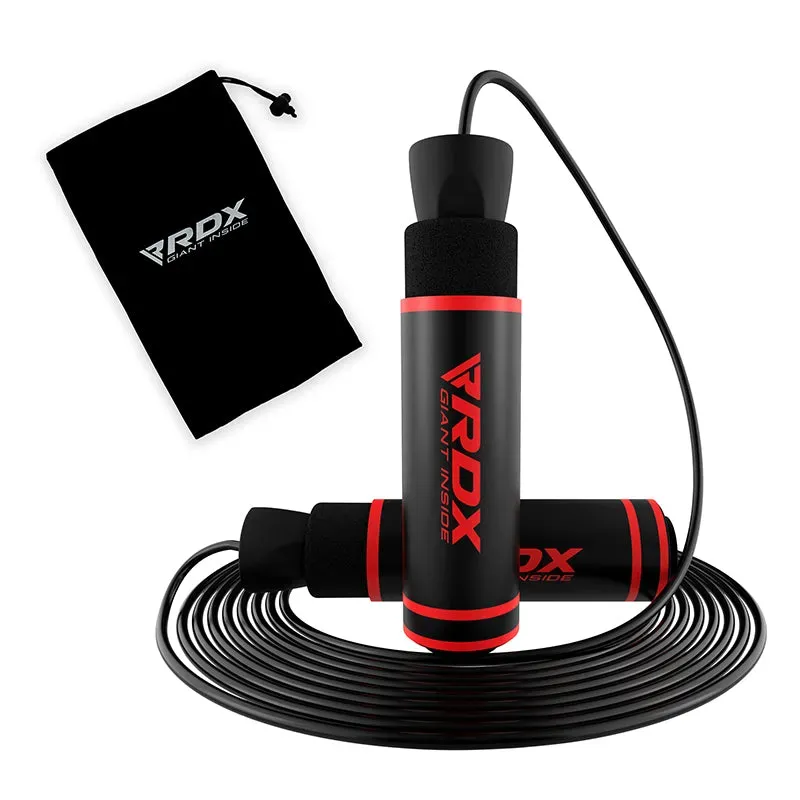 RDX SR corda salto velocità maniglie memory foam