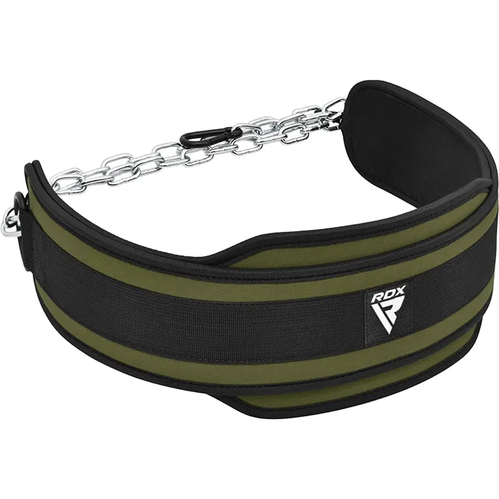 RDX T7 Elite cintura zavorra verde army imbottita