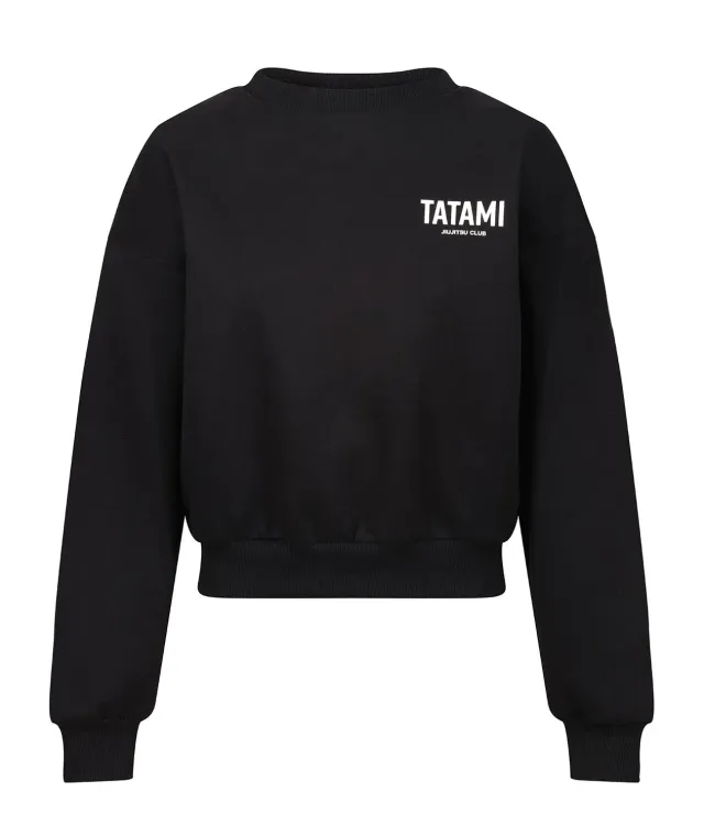 Tatami Fightwear JJ Club Cropped felpa donna nera
