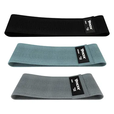 RDX CG Bande Elastiche Tessuto Set 3 Pezzi